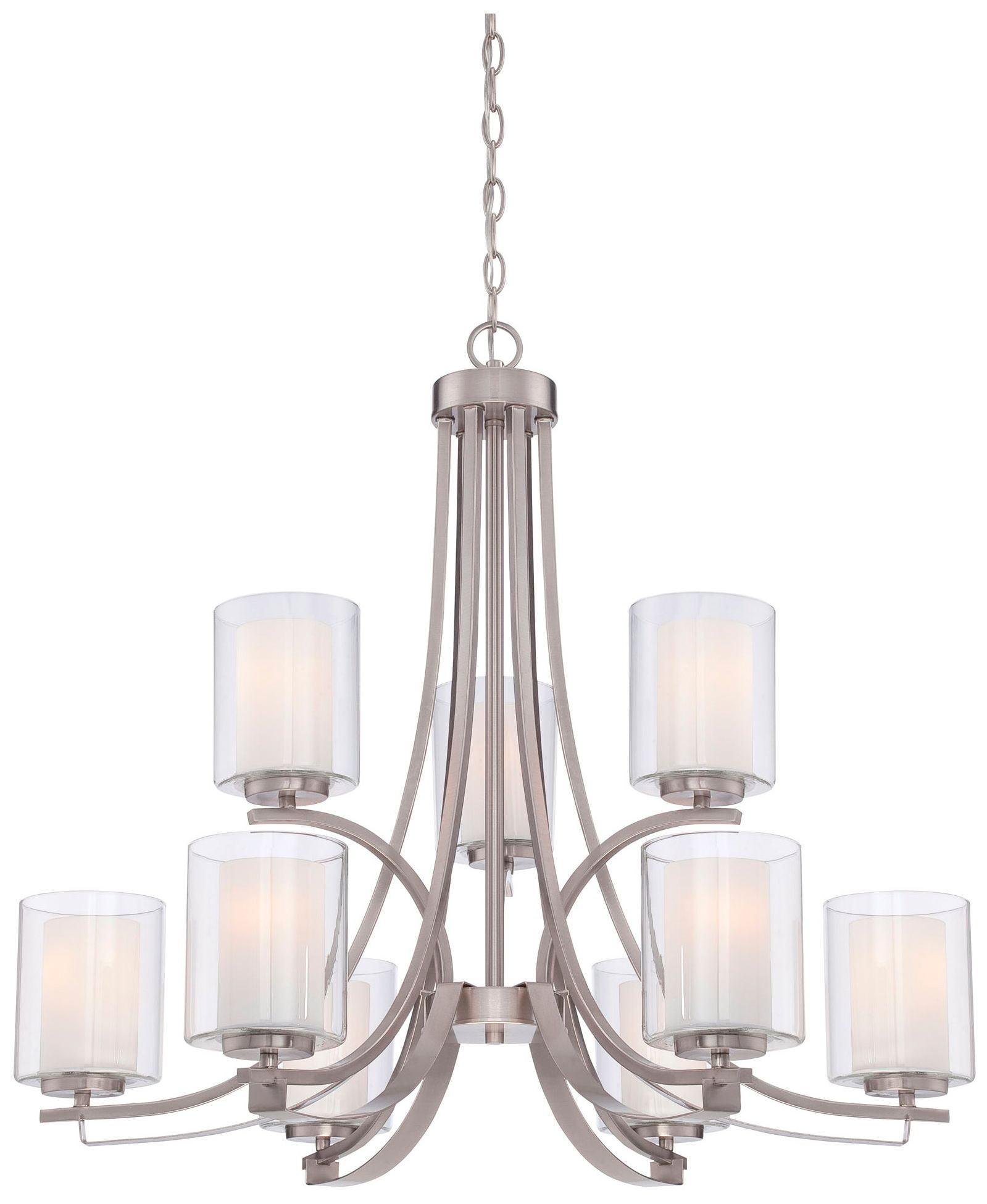 Minka Lavery - Parsons Studio - Chandelier 9 Light in Transitional Style - 28.5