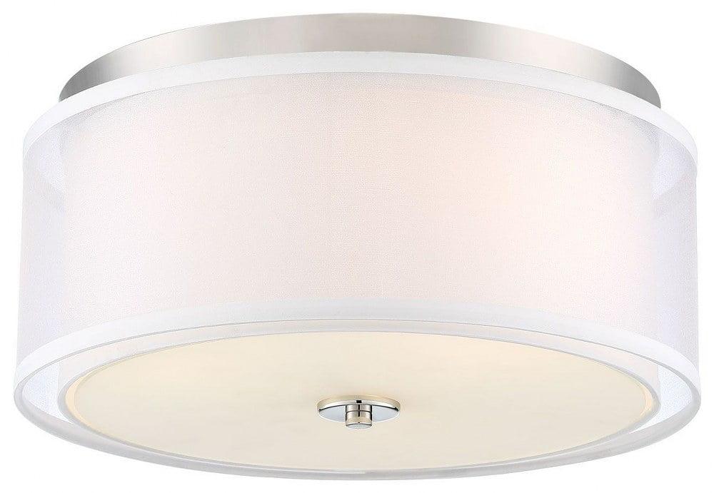 Minka Lavery - Studio 5 - 3 Light Flush Mount in Transitional Style - 7.75