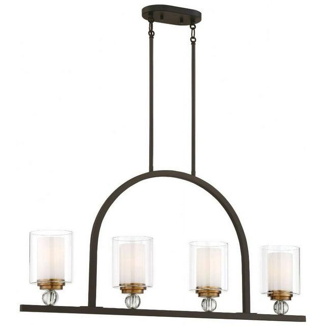 Minka Lavery - Studio 5 - 4 Light Island in Transitional Style - 18.75 inches