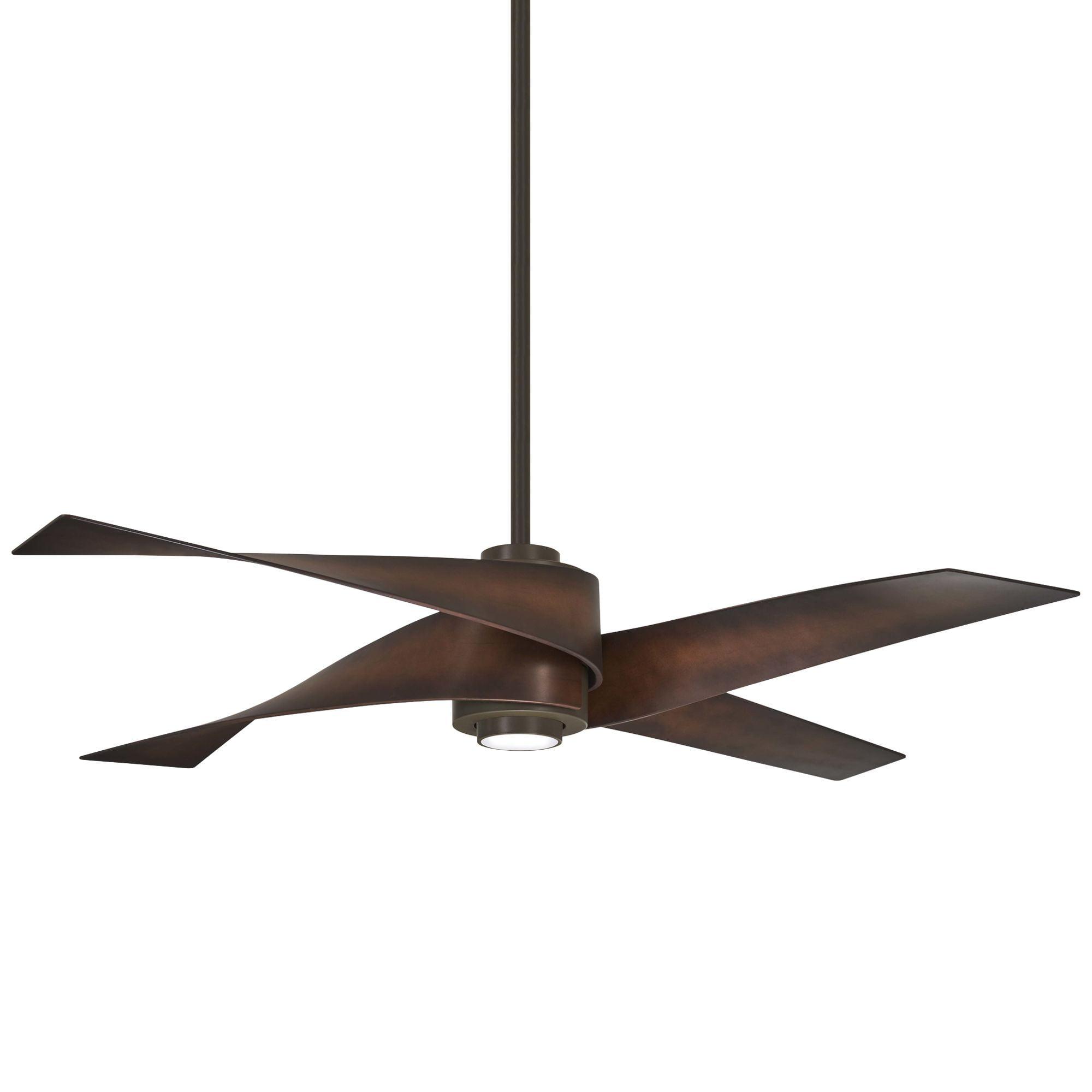 64" Artemis 4 Blade LED Standard Ceiling Fan with Light Kit Included