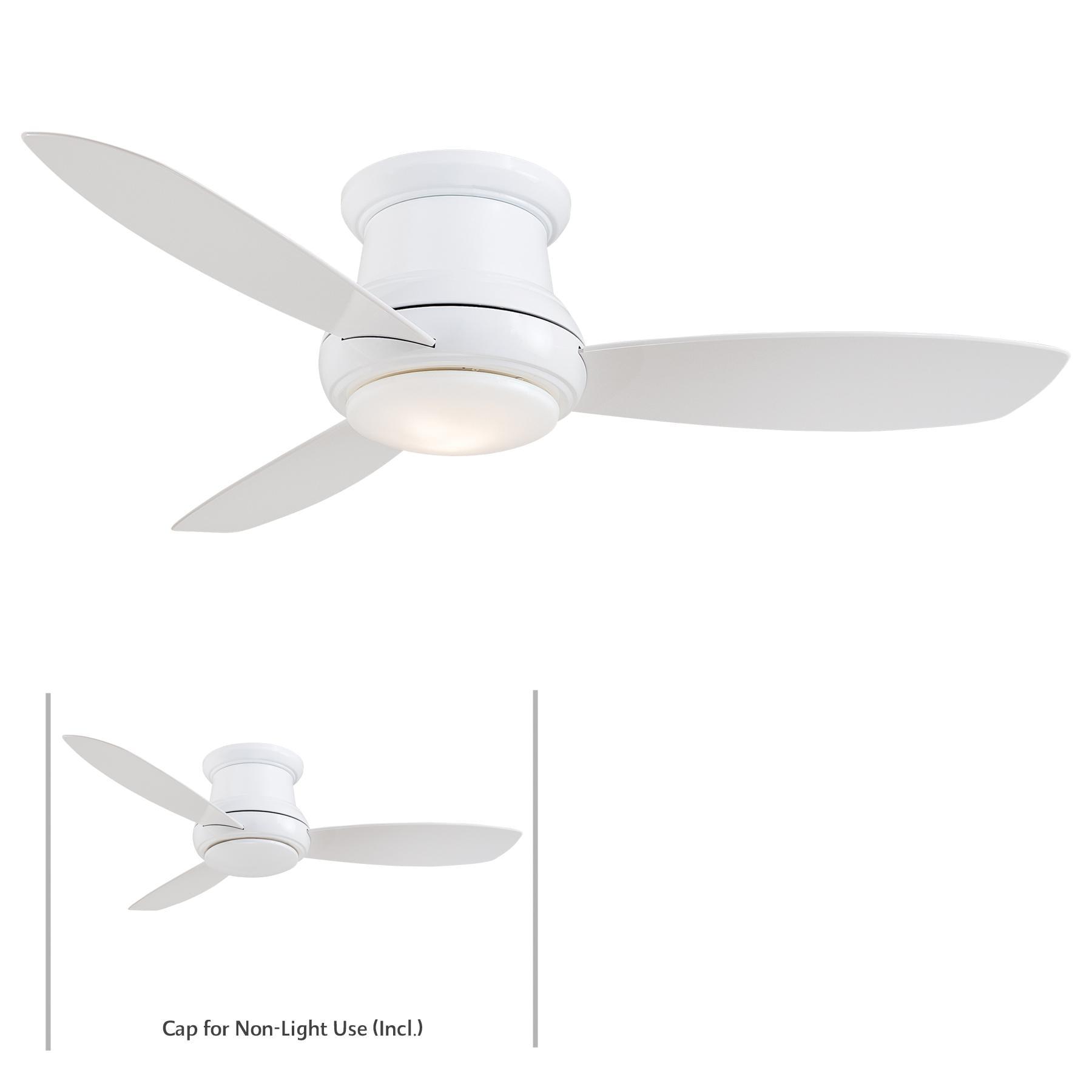 52" Concept II 3 - Blade LED Propeller Ceiling Fan with Remote Control and Light Kit Included