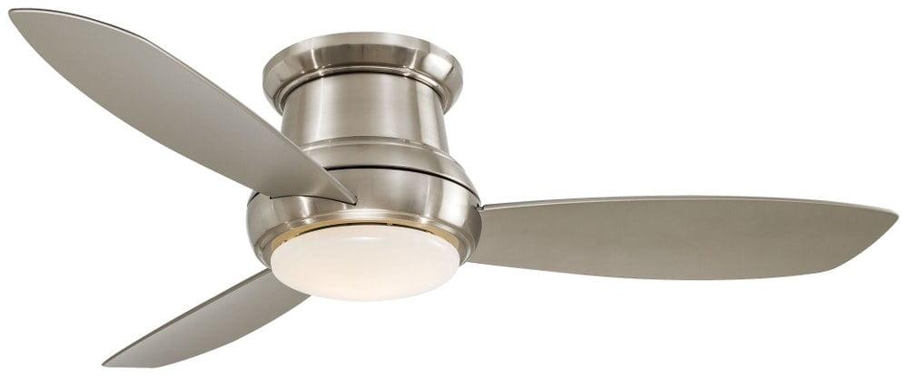 52" Concept II 3 - Blade LED Propeller Ceiling Fan with Remote Control and Light Kit Included