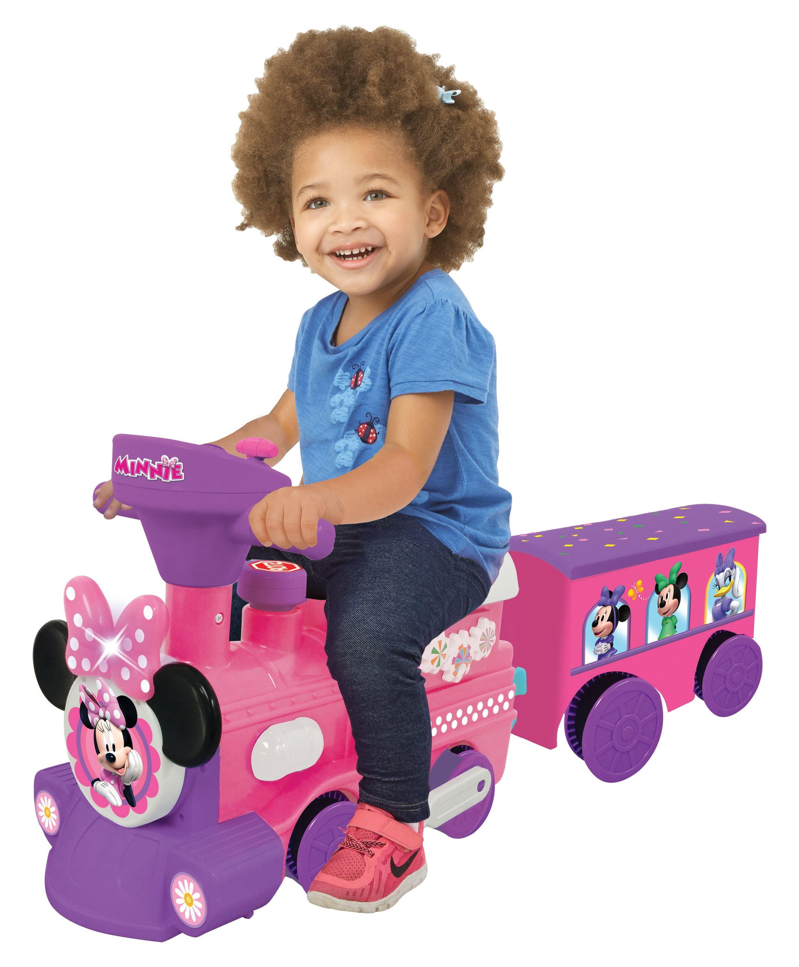 Kiddieland Disney Minnie Mouse Ride-On Motorized Train With Track