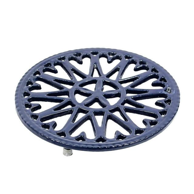 Highland Dunes Metal Round 1 Piece Trivet