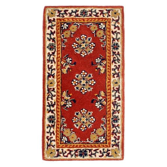 World Menagerie Geloff Hand Tufted Wool Oriental Rug