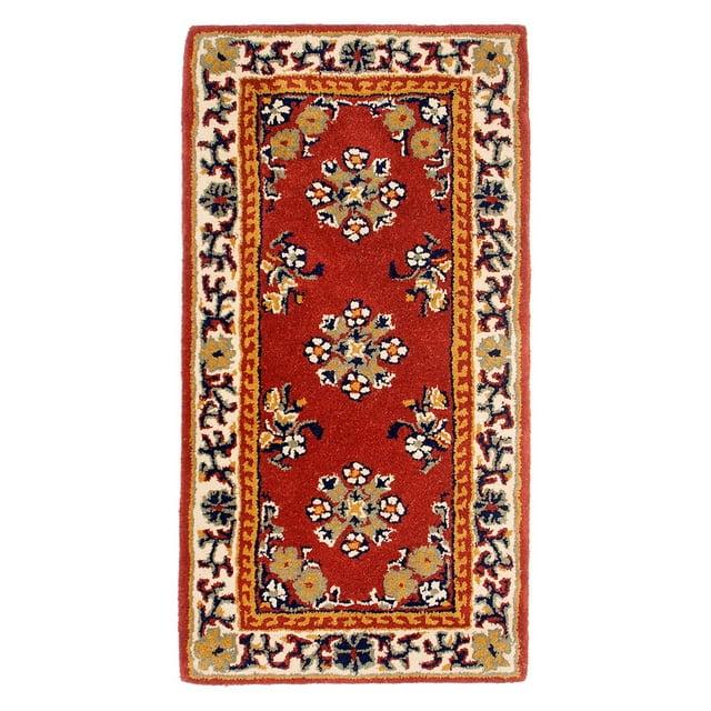 World Menagerie Geloff Hand Tufted Wool Oriental Rug