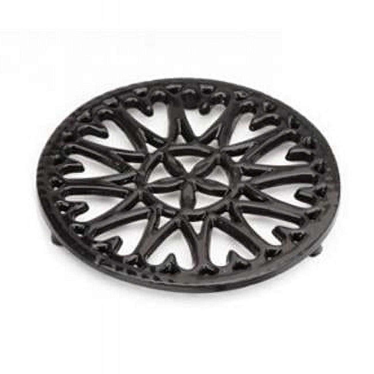 Highland Dunes Metal Round 1 Piece Trivet