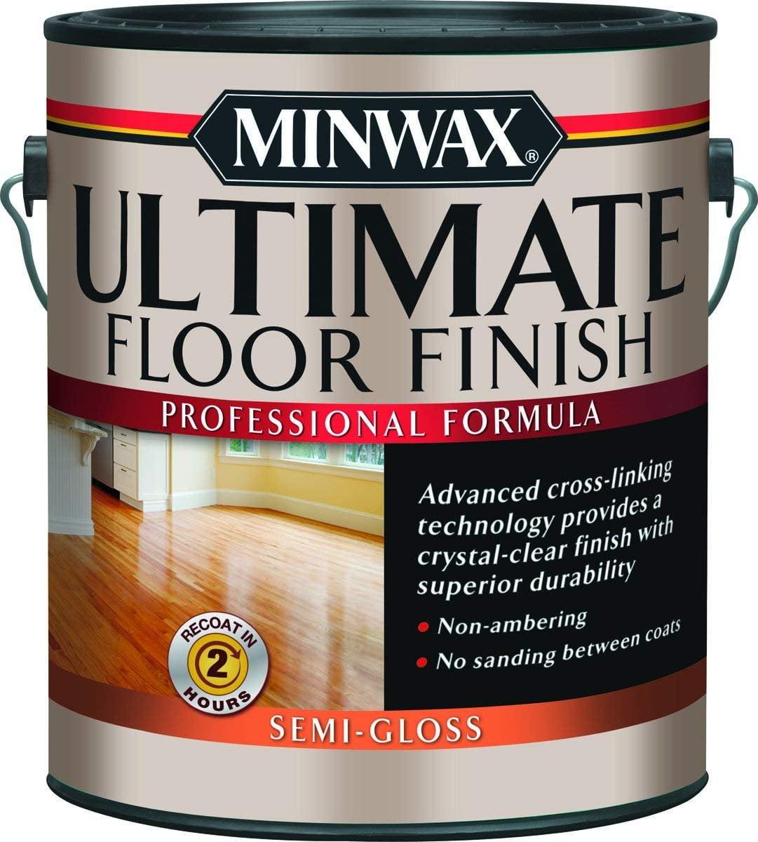 Minwax Minwax 13102 Ultimate Floor Finish, Semi-Gloss, 1 Gallon