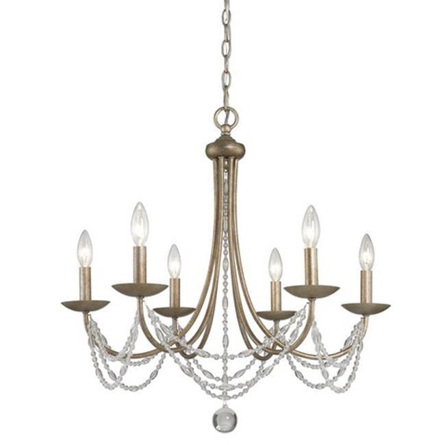 Golden Lighting Mirabella 6 Light Chandelier