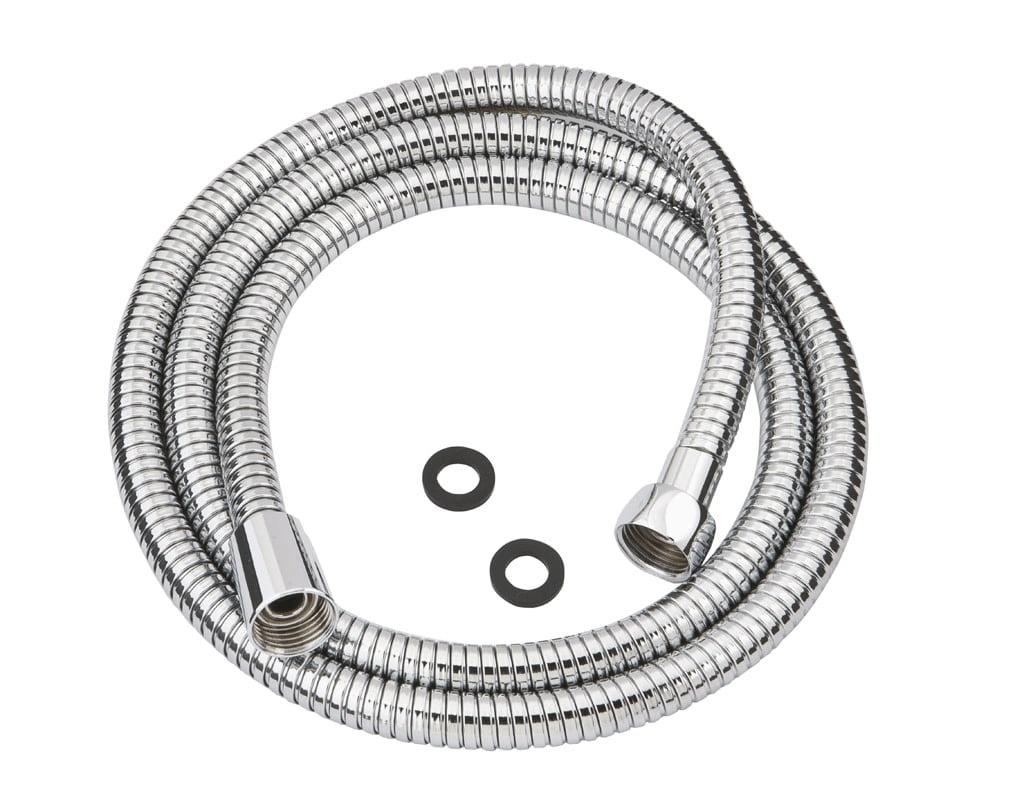 Mirabelle 60" Polished Chrome Metal Shower Hose