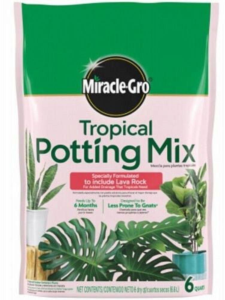 Miracle-Gro Tropical Potting Mix, 6 qt. - Growing Media