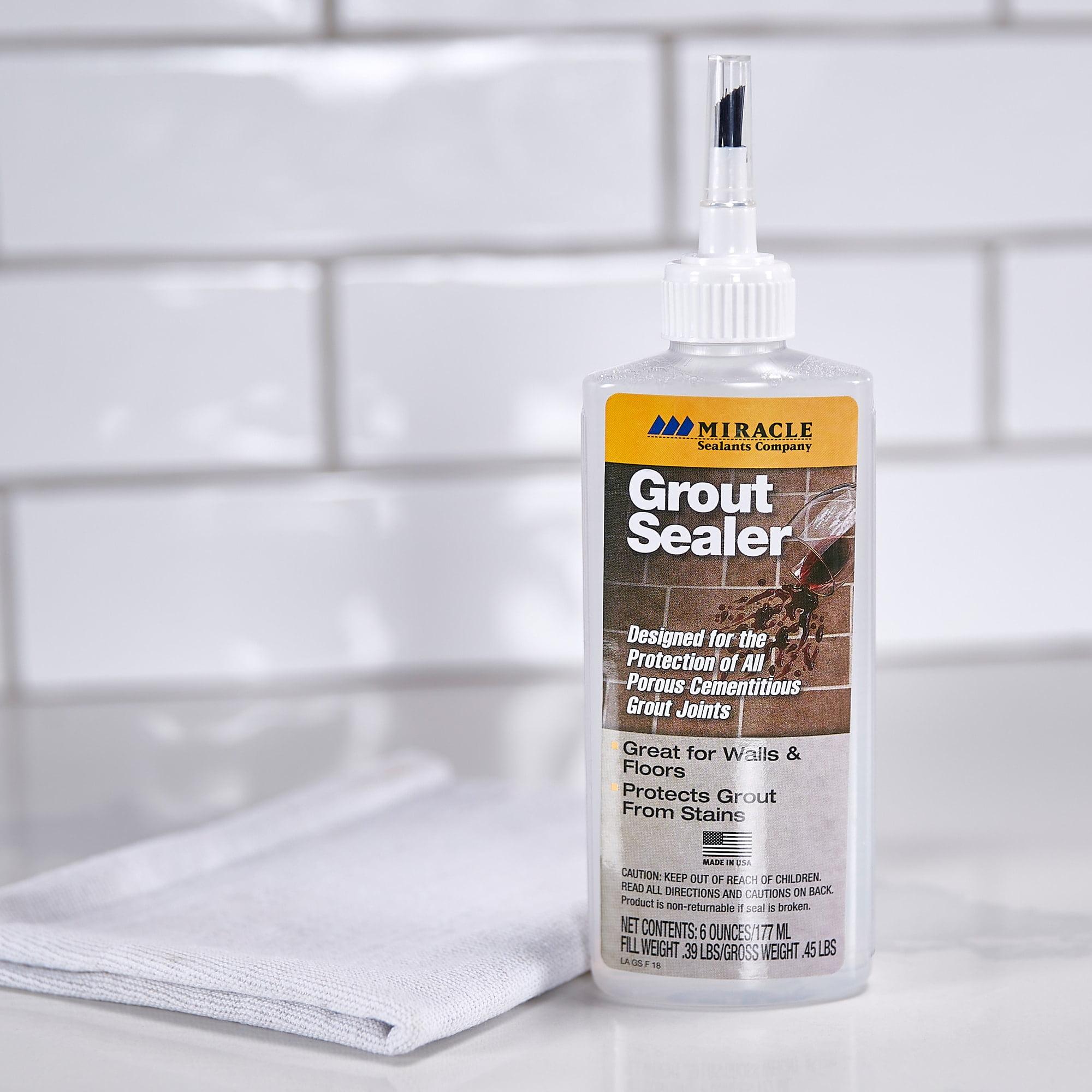 Miracle Sealants 6 oz Clear Penetrating Grout Sealer