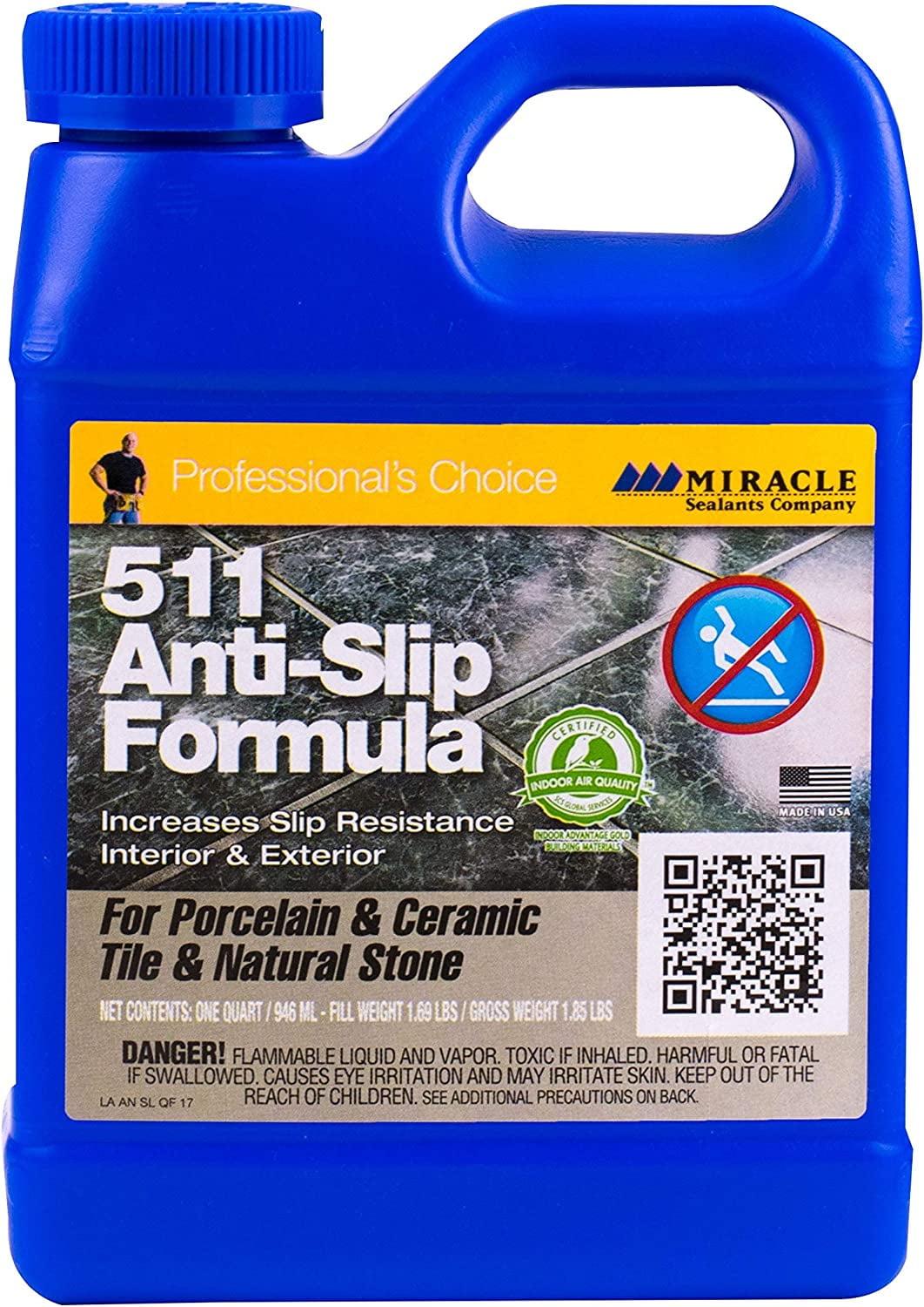 Miracle Sealants Multi-Surface 511 Anti-Slip Formula Qt, Clear