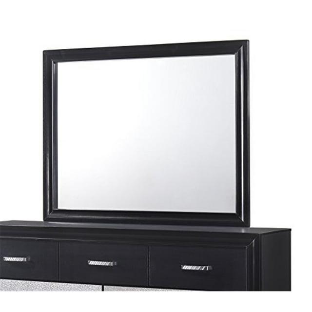 Miranda Rectangular Dresser Mirror Black