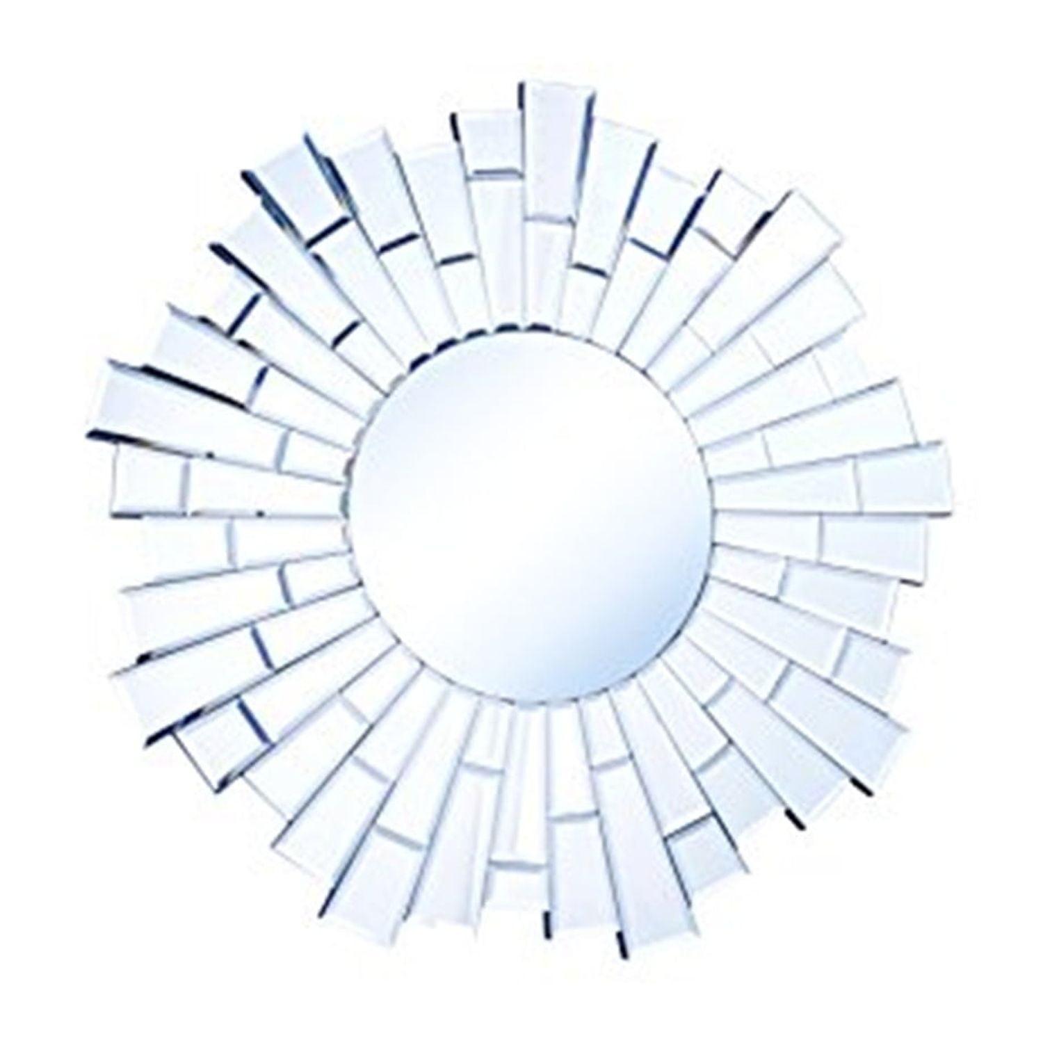 Elegant Lighting Espejo Decorativo Redondo Moderno de 24"