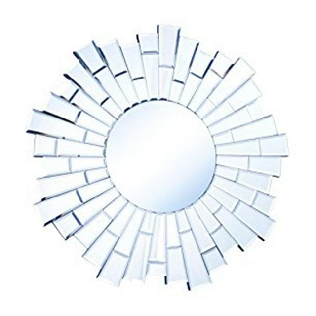 Elegant Lighting Espejo Decorativo Redondo Moderno de 24"