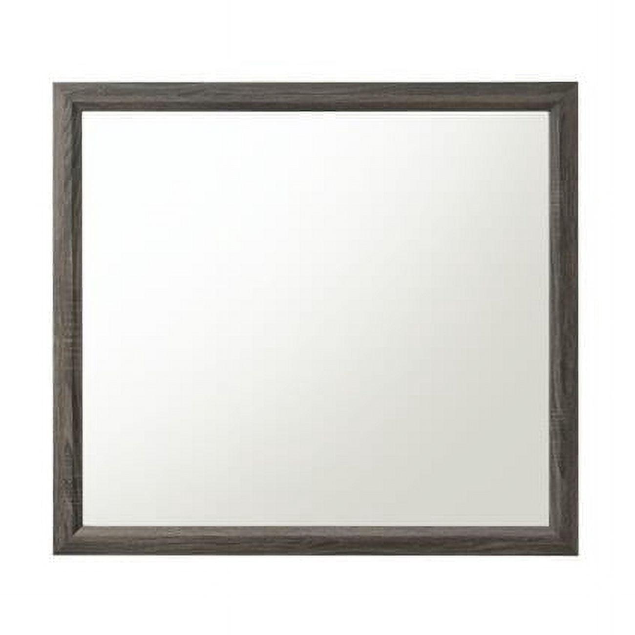 Acme Furniture Valdemar Mirror, Weathered Gray (27054)