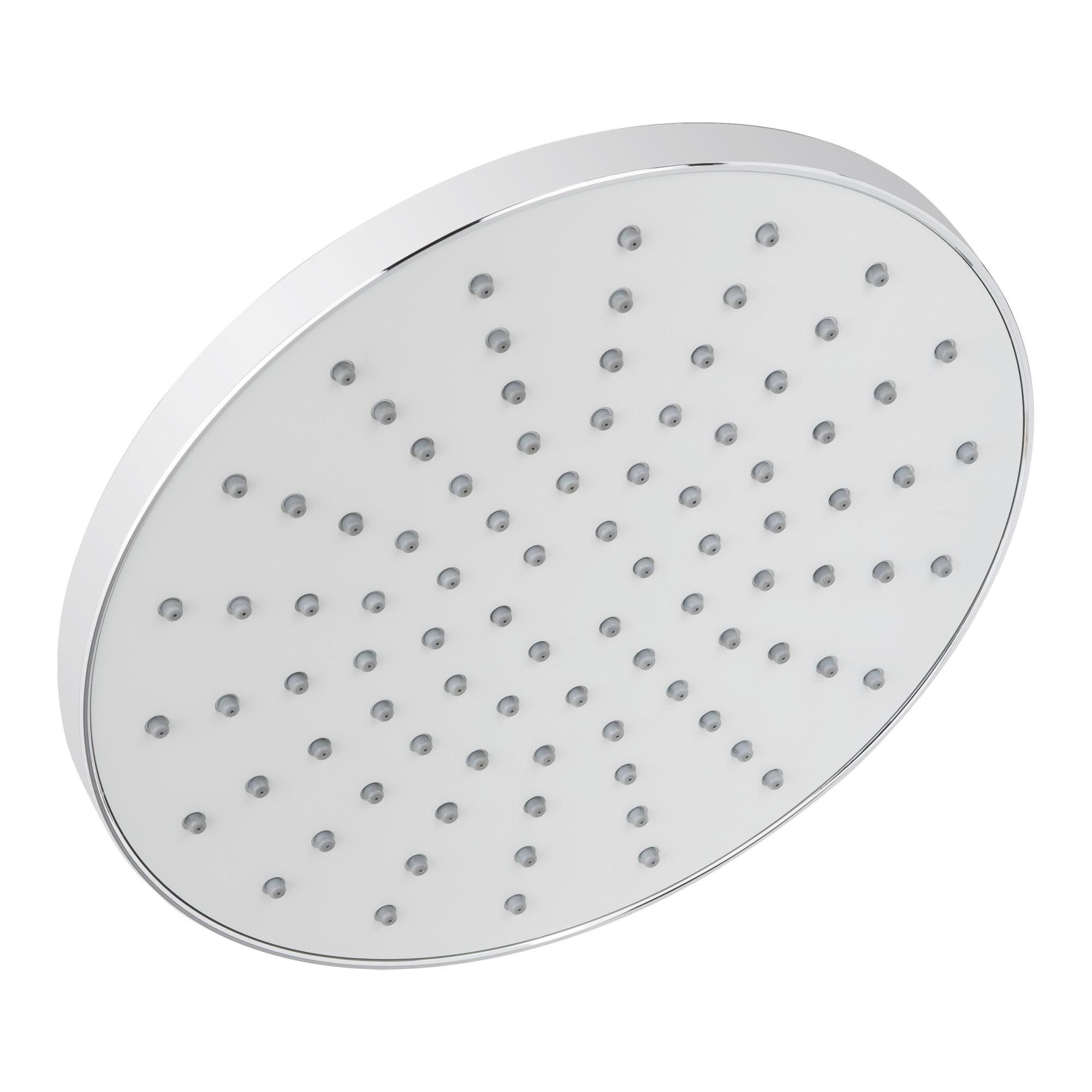 Chrome Round Wall Mounted Rain Shower Head