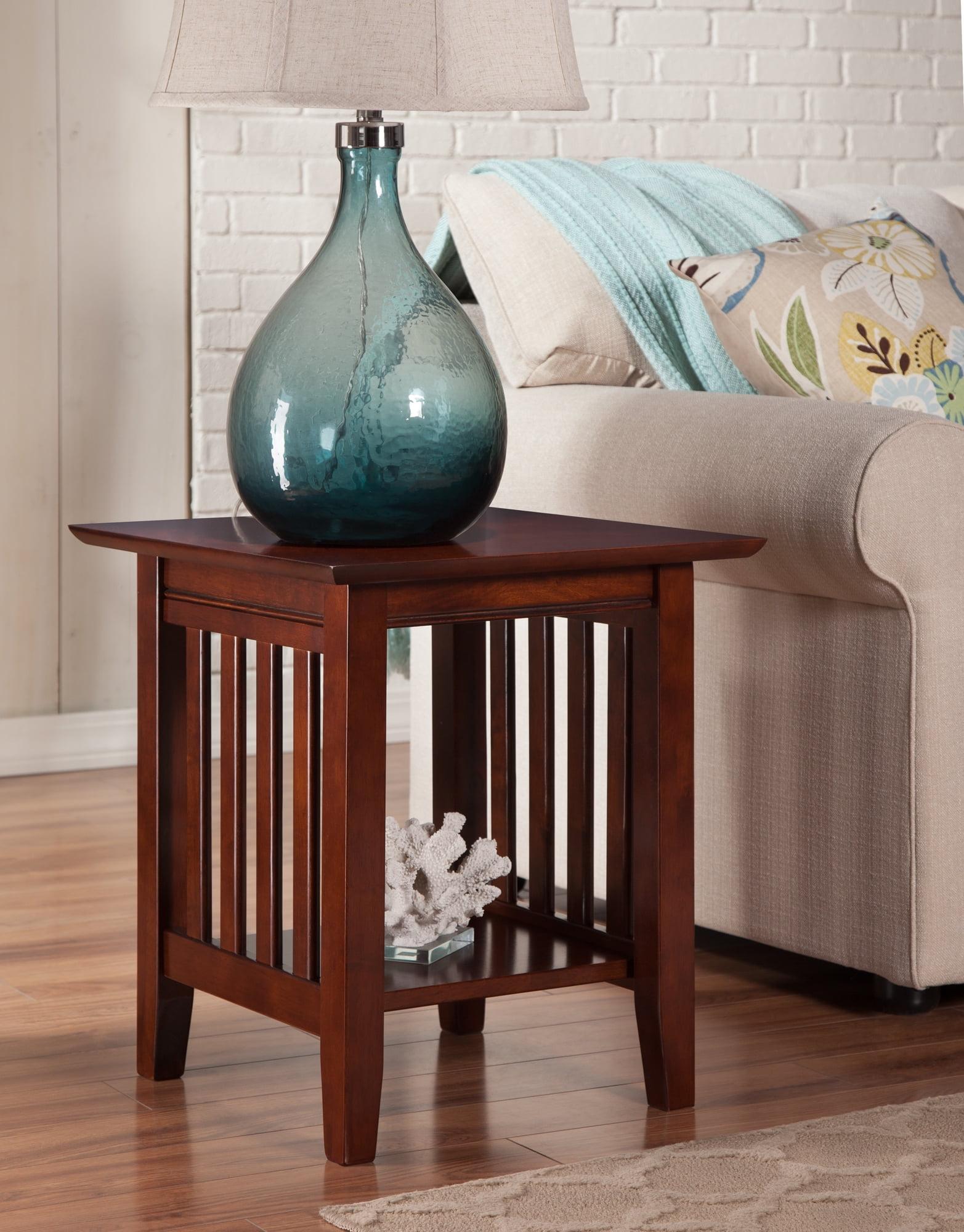 Mission End Table Walnut - AFI