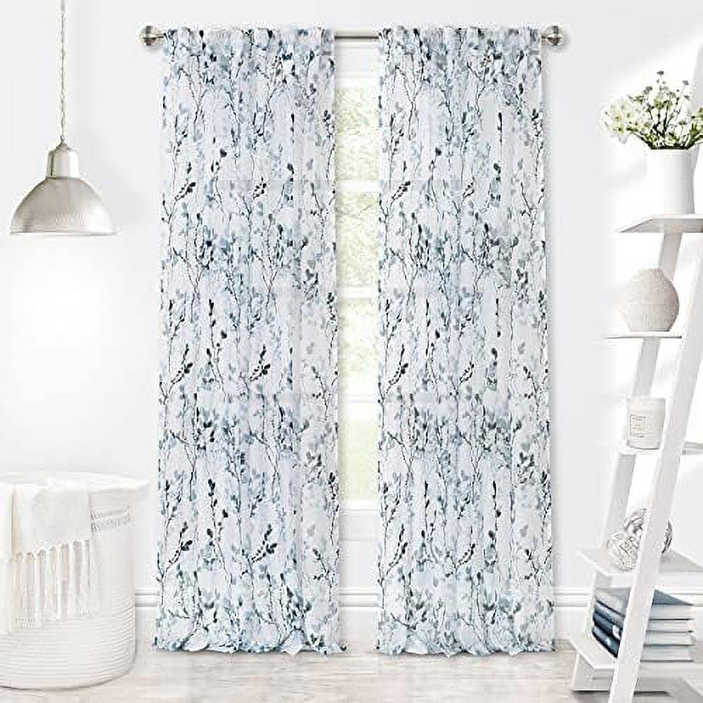 Red Barrel Studio® Molineux Polyester Semi Sheer Curtain Single Panel