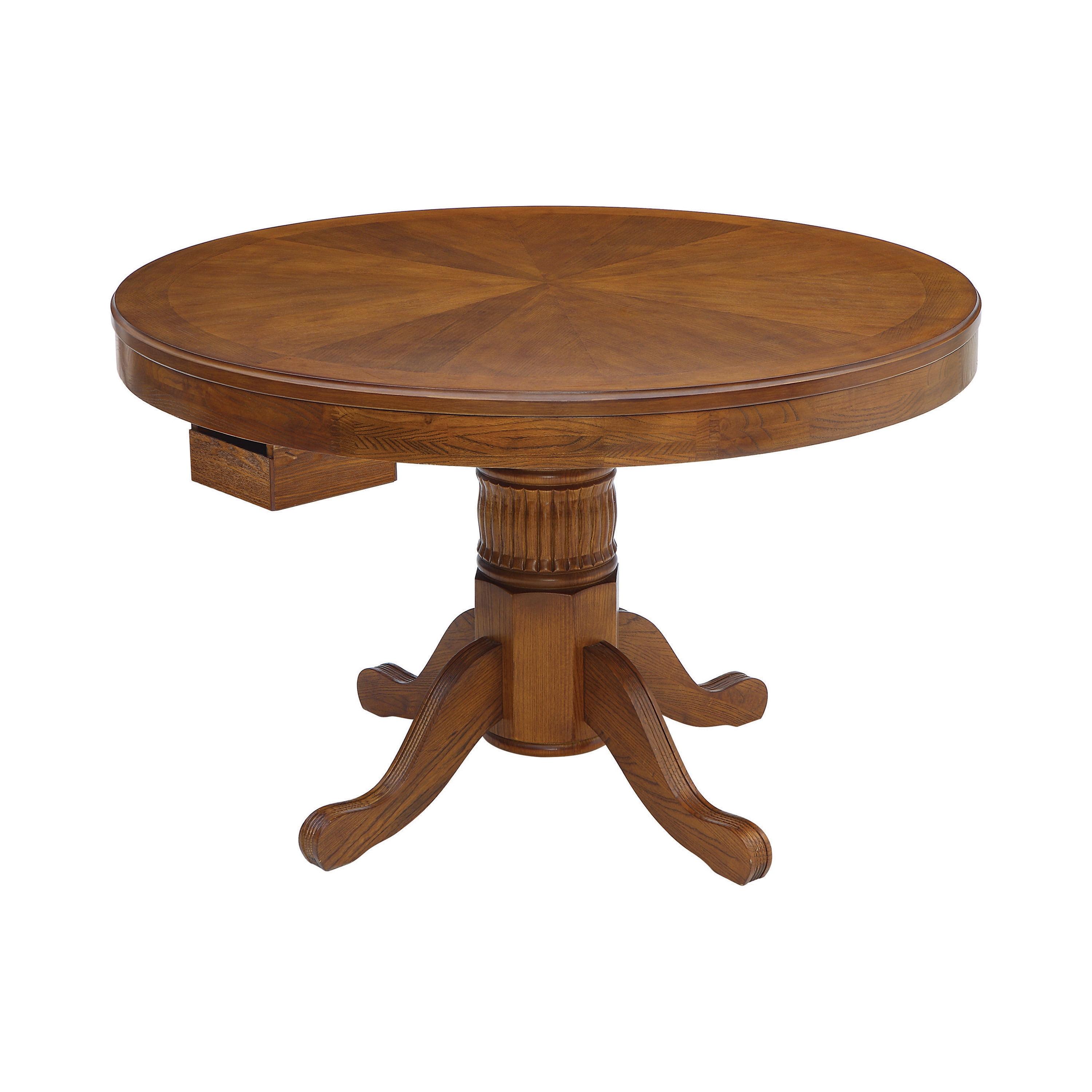 Amber Oak 3-in-1 Game and Dining Table