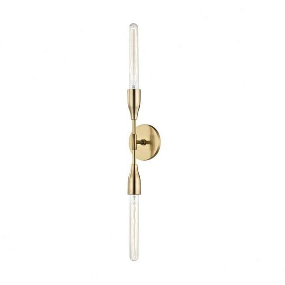 Mitzi Tara 2 - Light Sconce in  Aged Brass