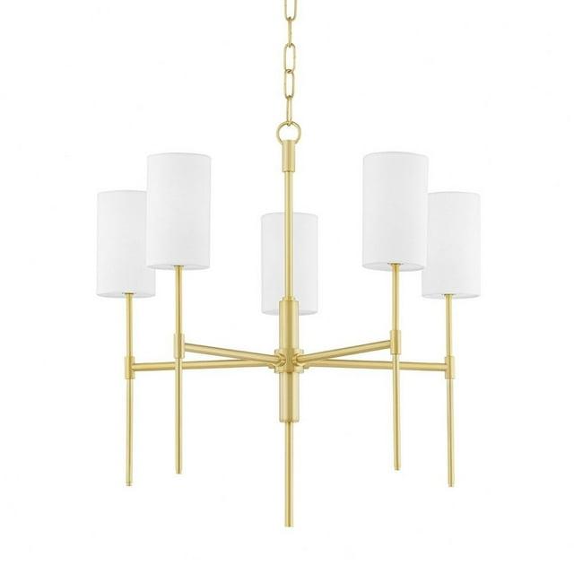 Jensine Chandelier - Antique Brass / 5 Light