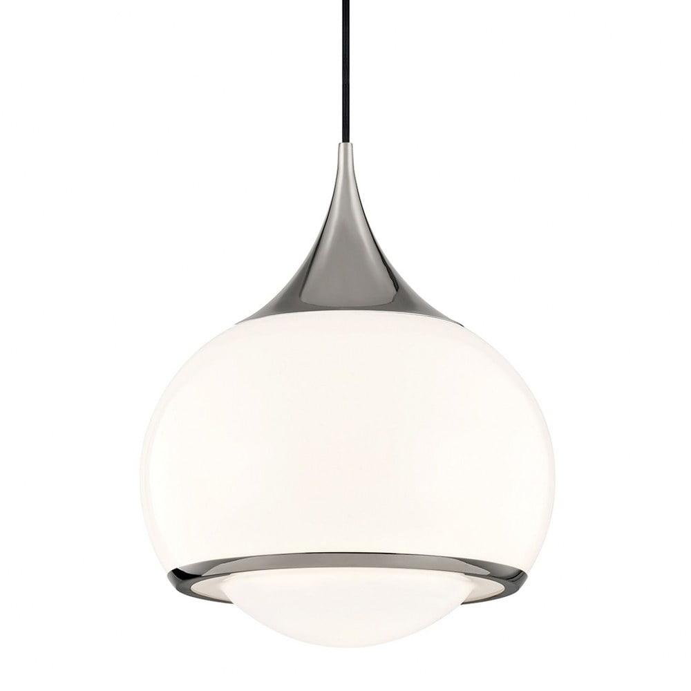 Kegan Single Light Glass Dimmable Pendant