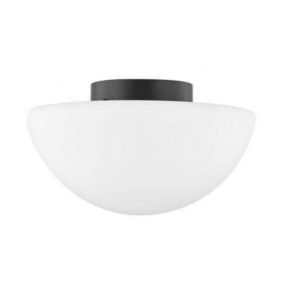 Osip Flush Mount - Black / 17" Dia