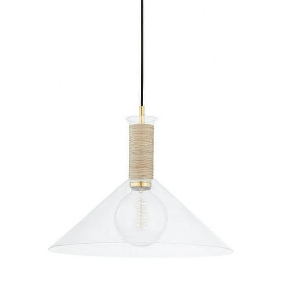 Novi Pendant Light - Natural / 16"Dia