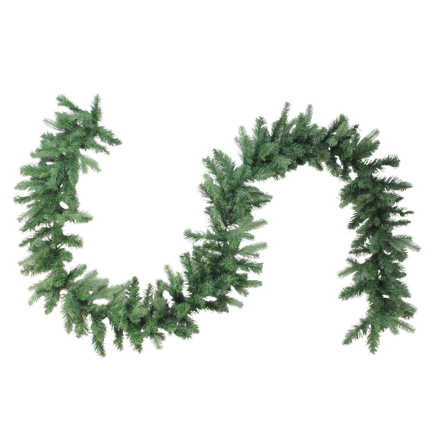 Eden Pine Lifelike Artificial Outdoor Christmas Garland - 9' x 12"