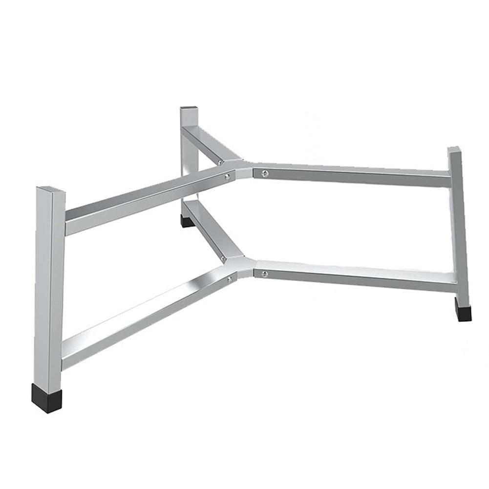 19.5-Inch Silver Stainless Steel Firepit Stand