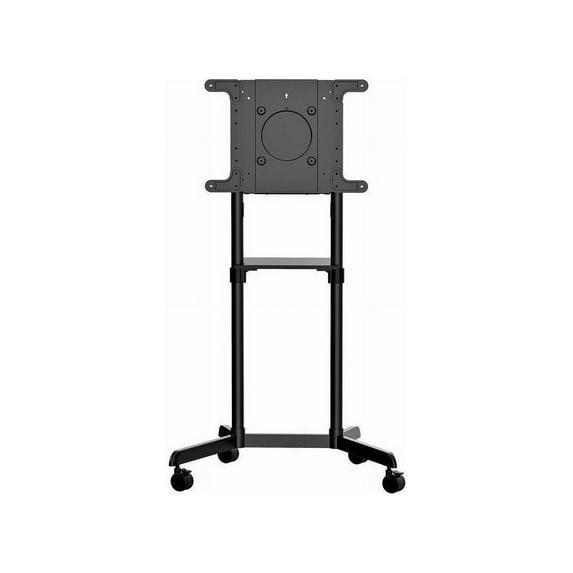 Startech  37-70 in. Rotate Tilt Mobile Rolling TV Stand Cart with Shelf for Vesa Mount Displays