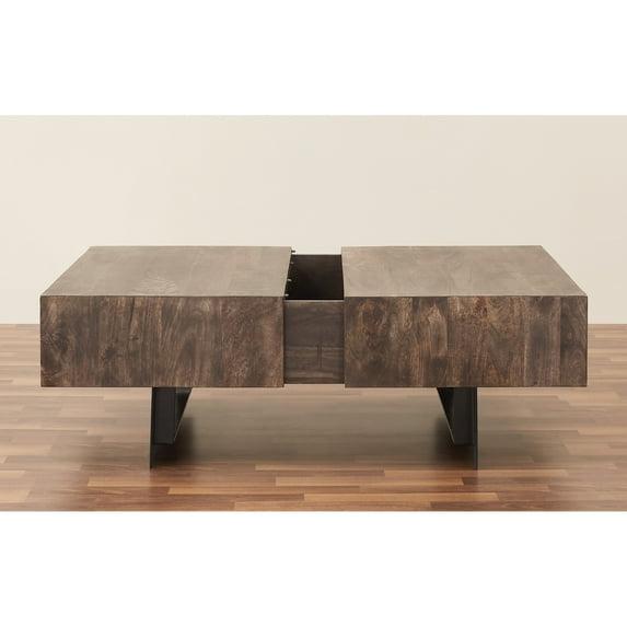Mullins Extendable Sled Coffee Table with Storage