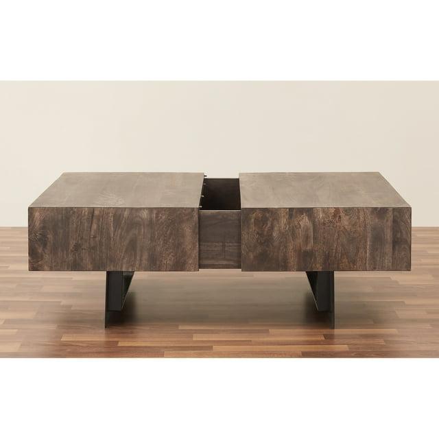 Mullins Extendable Sled Coffee Table with Storage