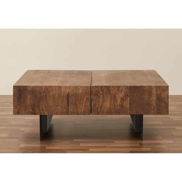 Mullins Extendable Sled Coffee Table with Storage
