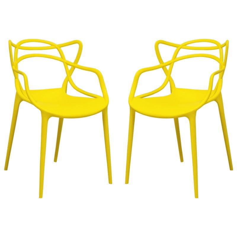 Loop Chair 2-pack, Yellow