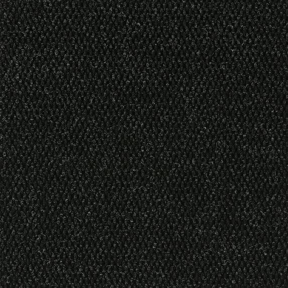 ModMat Rib Charcoal Carpet Tiles - 18" x 18" Indoor/Outdoor, Peel and Stick Carpet Tiles - 22.5 sq. ft. per box – Pack of 10 Tiles