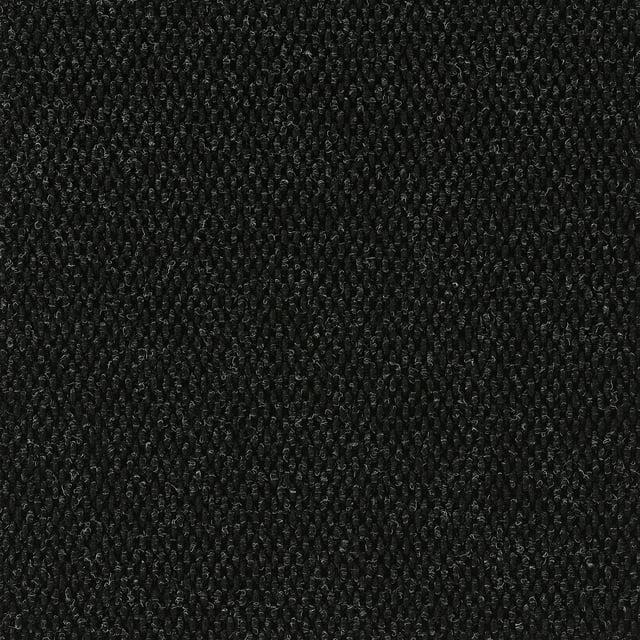 ModMat Rib Charcoal Carpet Tiles - 18" x 18" Indoor/Outdoor, Peel and Stick Carpet Tiles - 22.5 sq. ft. per box – Pack of 10 Tiles