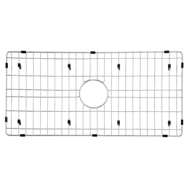 Gourmetier GKFAWR3318 Arcticstone 29"X14" Kitchen Sink Grid, Brushed