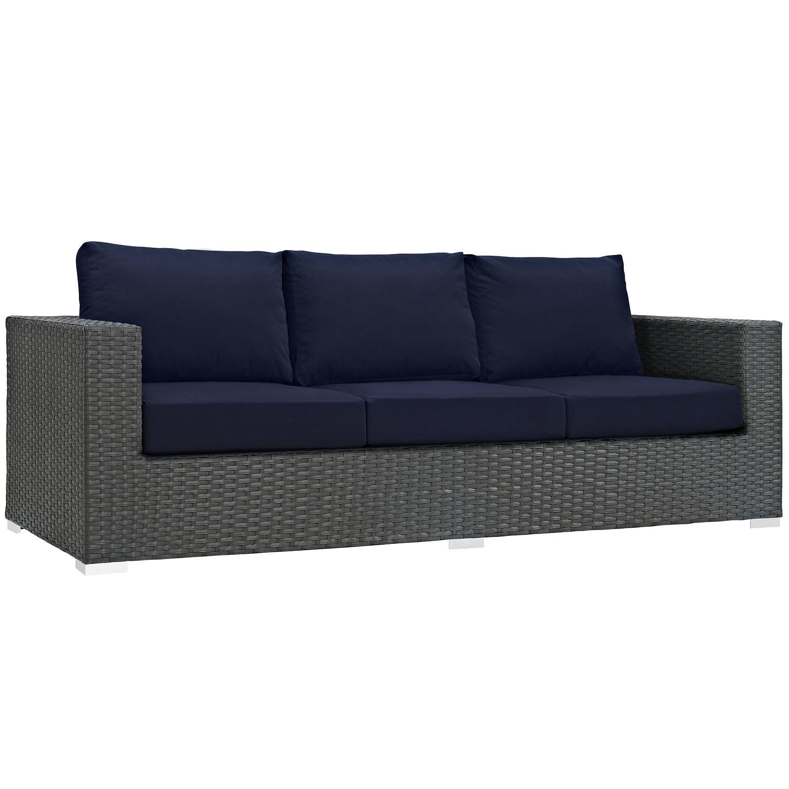 Modway Stopover Outdoor Patio Sunbrella Sofa