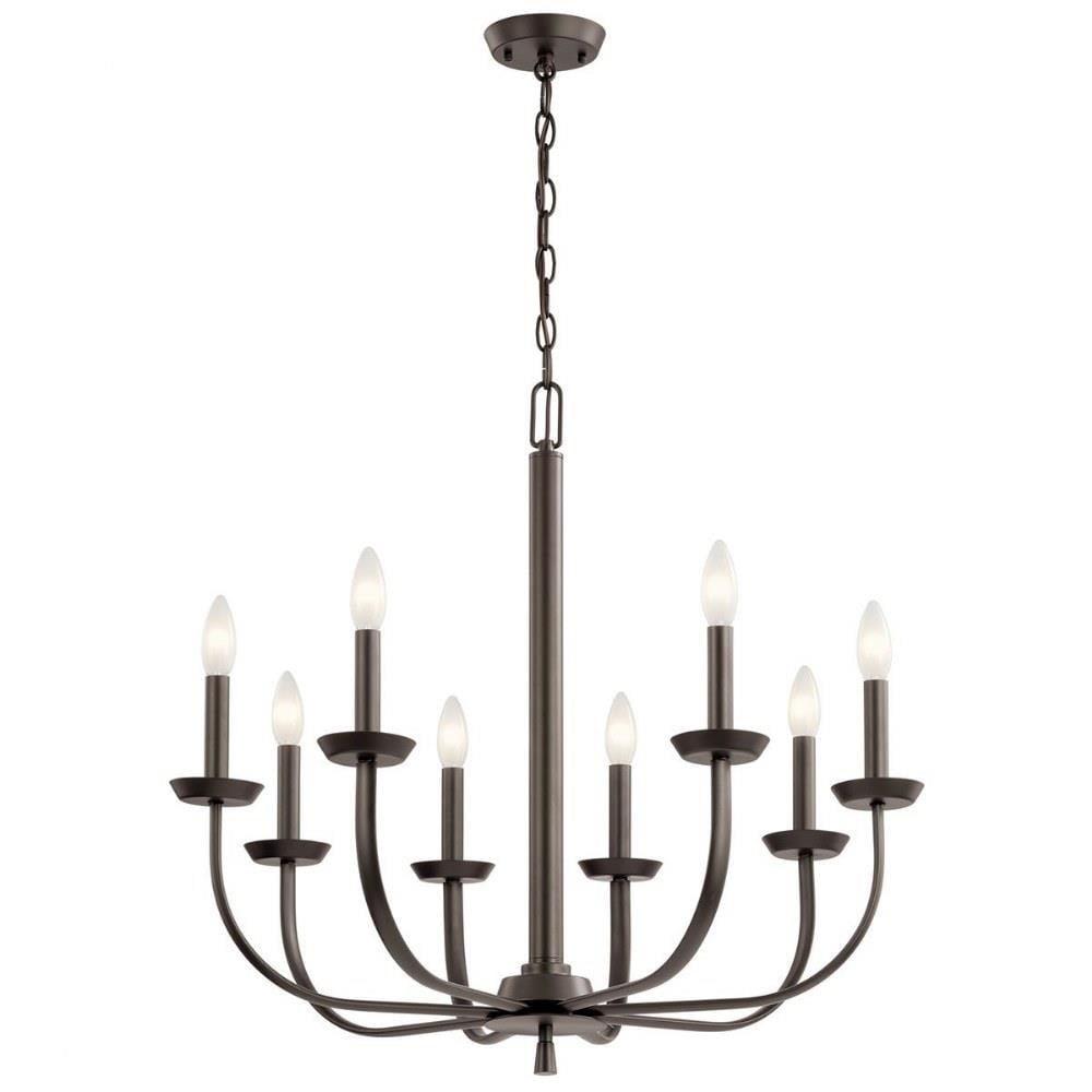 Kennewick™ 9 Light Chandelier Brushed Nickel