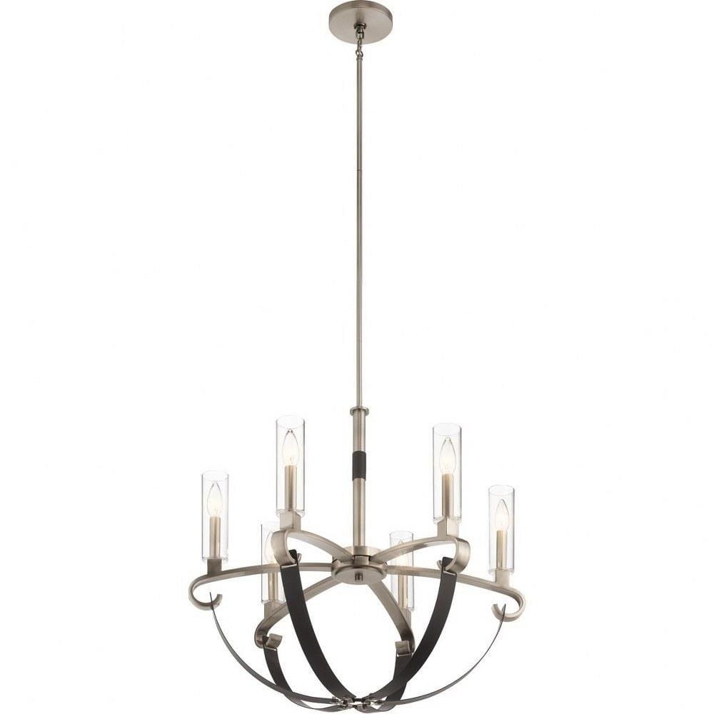 Kichler Lighting Artem 6 - Light Chandelier in  Classic Pewter