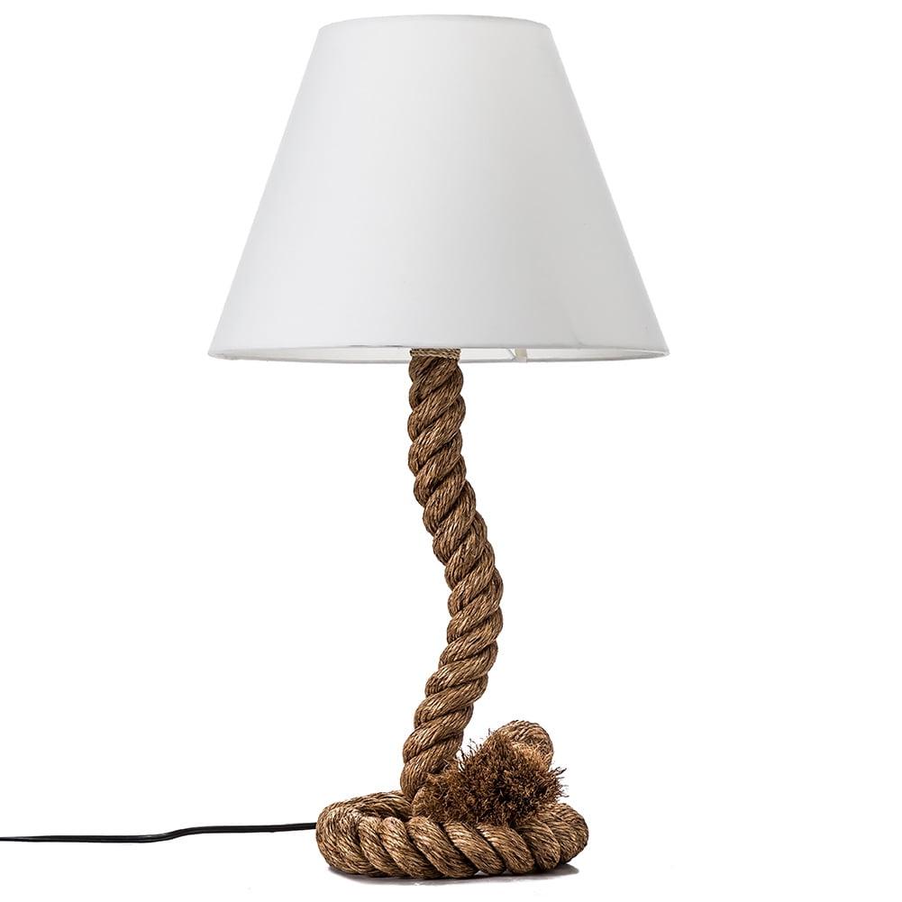 Modern Home Nautical Pier Rope Table Lamp - Large