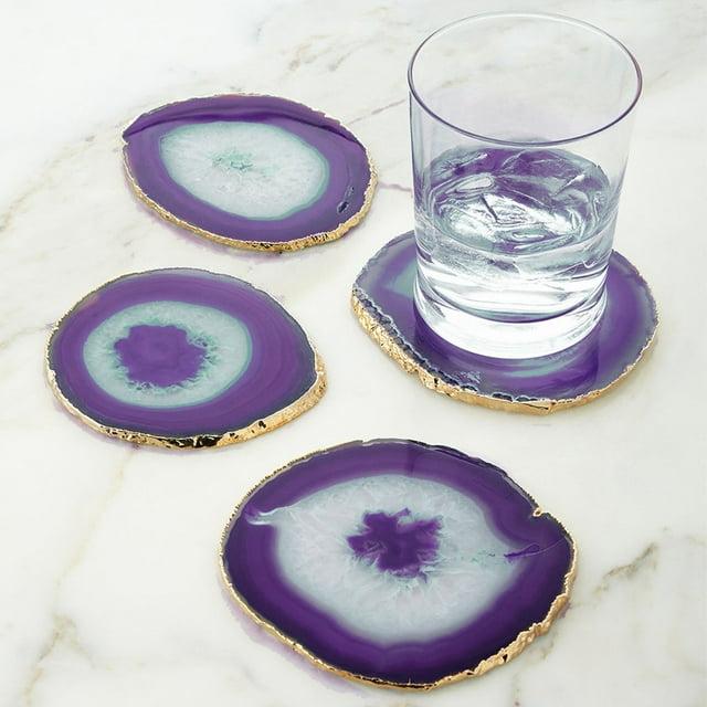 Vandue Corporation Stoneware 4 Piece Coaster Set (Set of 4)