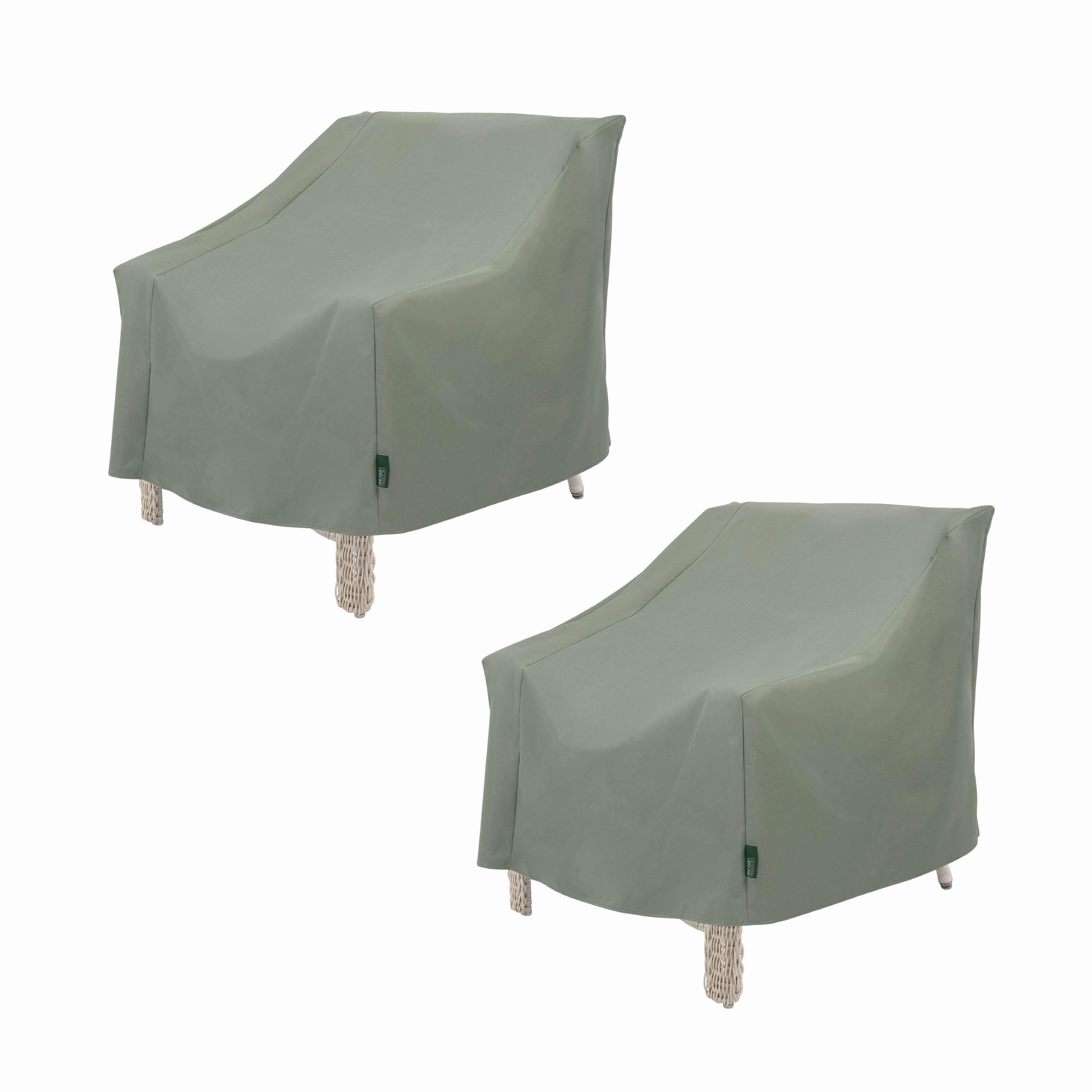 Basics Outdoor Patio Chair Cover (Set of 2)