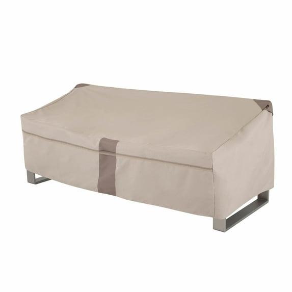 Modern Leisure Monterey 82.5" x 38" x 38" Beige Rectangle Patio Loveseat Cover with Water Resistant