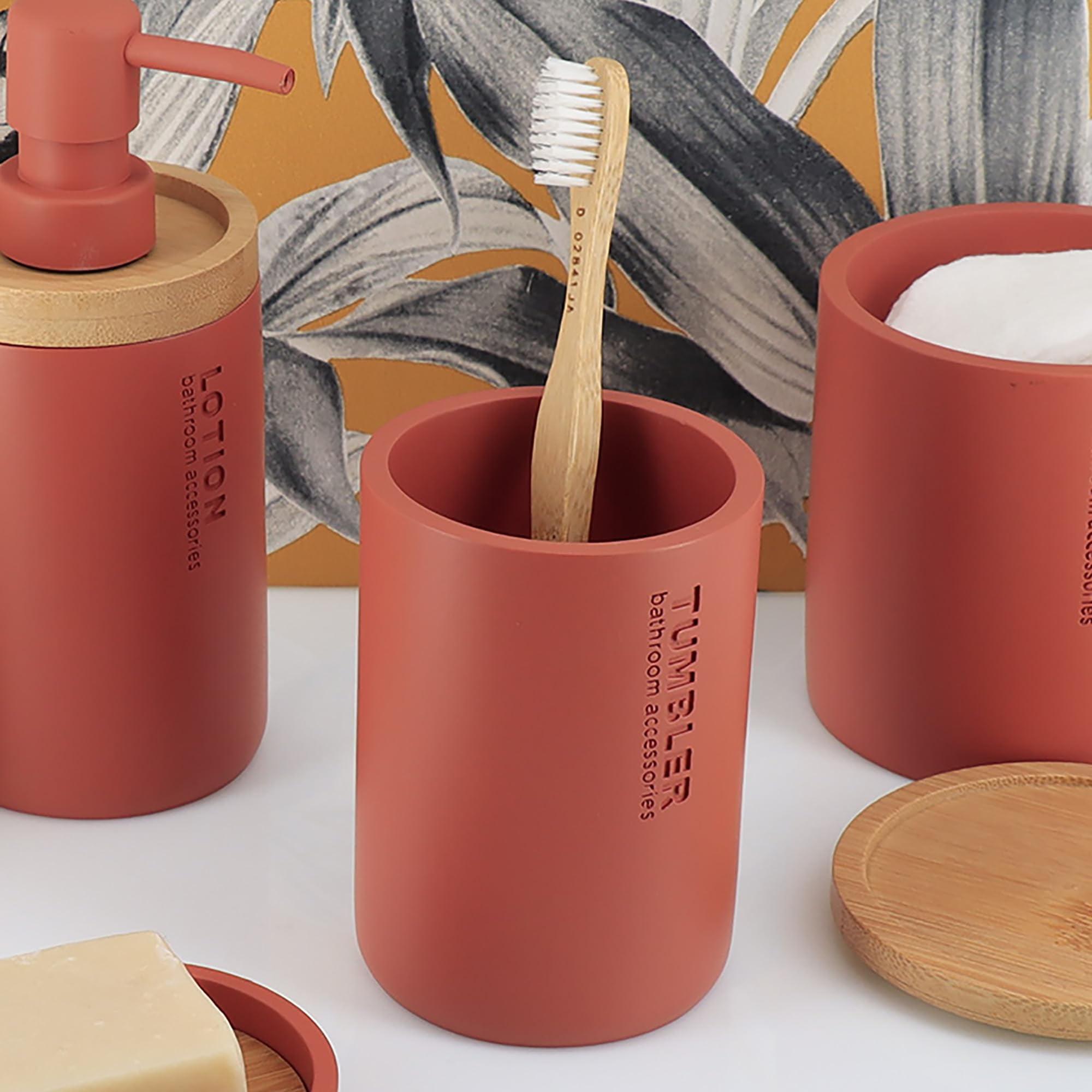 Evideco Bathroom Tumbler / Toothbrush Holder Willis Collection | Wayfair