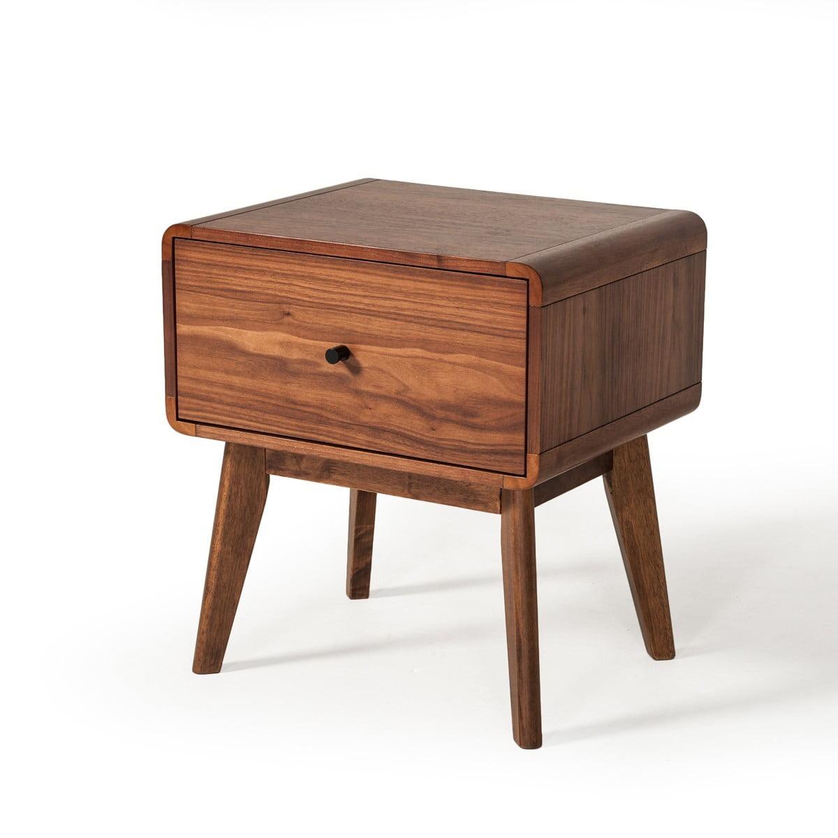 1 - Drawer Nightstand in Brown