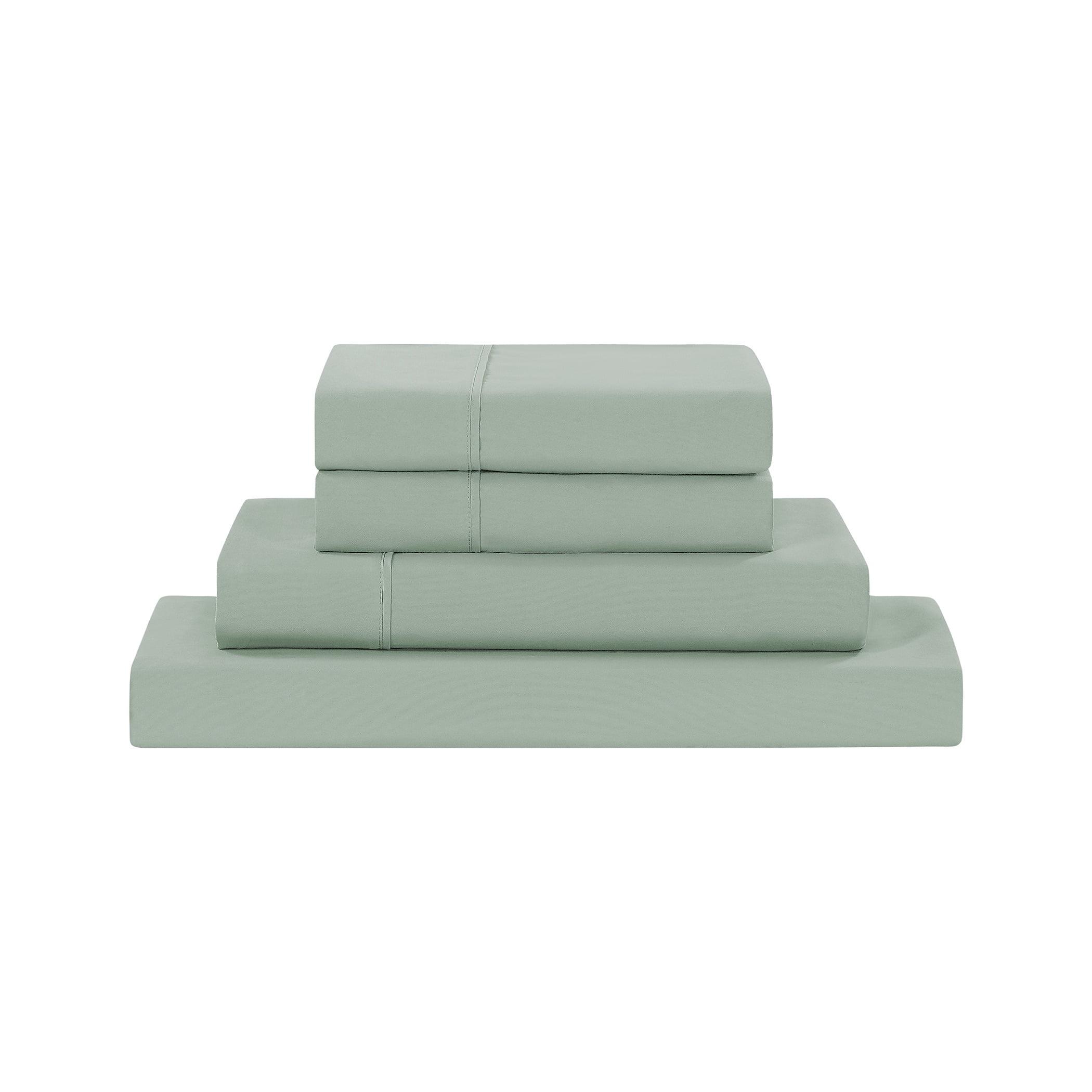 Modern Threads Solid Ultra Soft Microfiber Sheet Set, Twin
